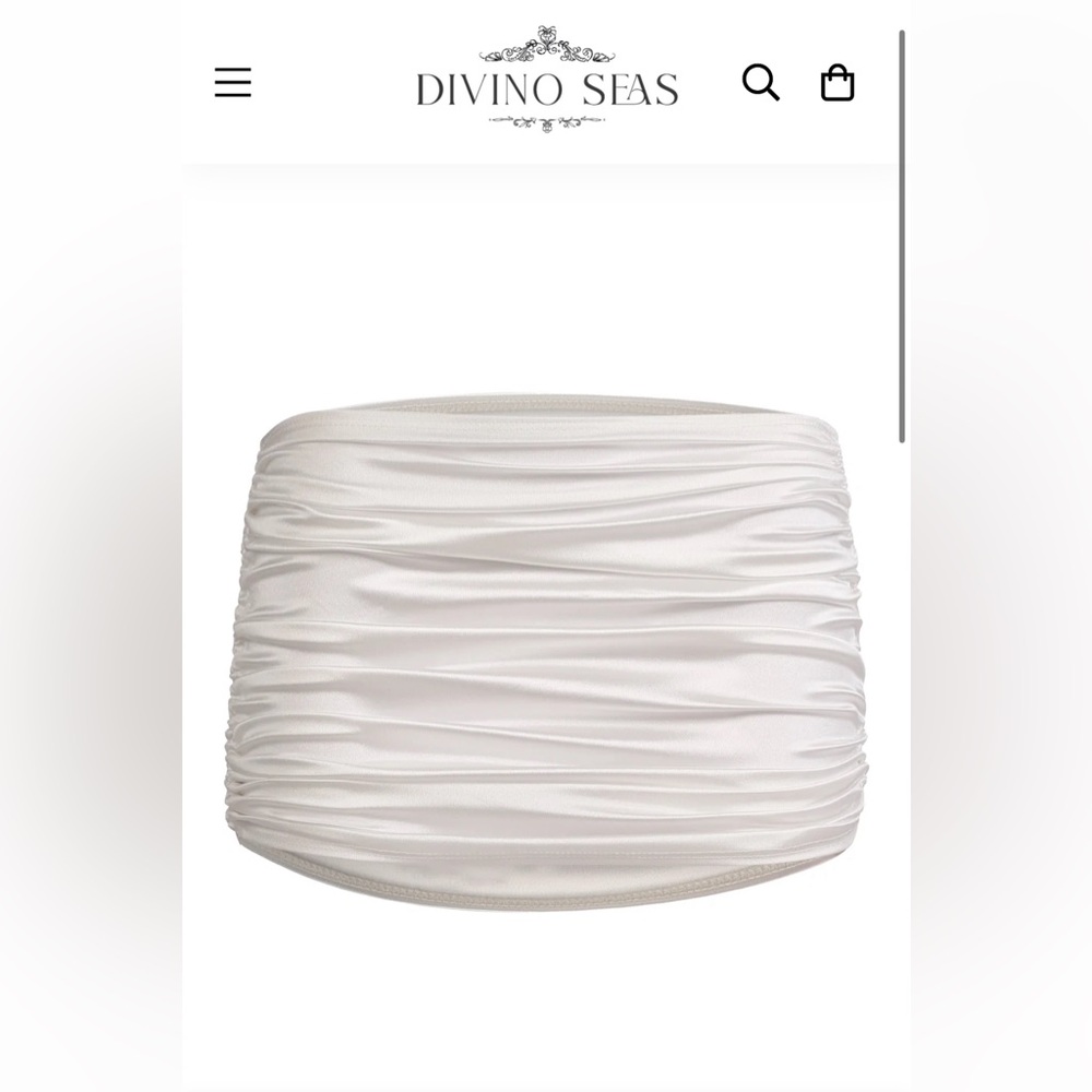 ISO Divinoseas Cloud / Bright White Skirt size XS